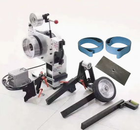 Electric Vertical/Horizontal Metalworking Belt Grinder