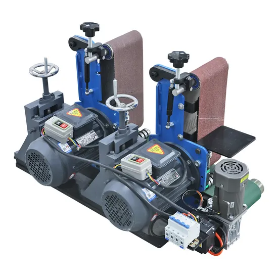 Heavy-Duty Compact Metal Sanding Belt Grinder Machine